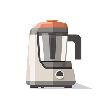 Kitchen Blender: Flat Style Vector Illustration Stock Illustration