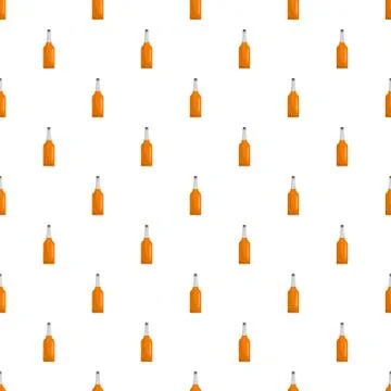 Kitchen bottle pattern seamless vector 스톡 일러스트
