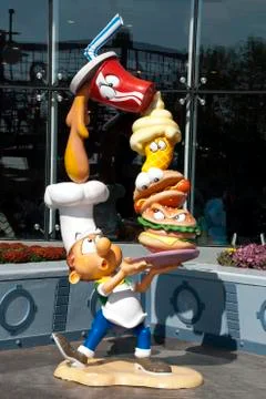 Kitchen boy Stock Photos