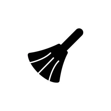 Kitchen Brush Flat Vector Icon Kitchen Brush flat vector icon. Simple soli... Stock Photos