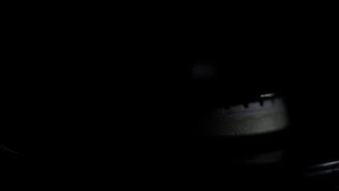 Kitchen burner turning on Vídeos de archivo 92761463