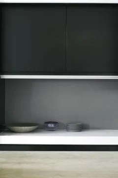 Kitchen cabinet Stock Photos