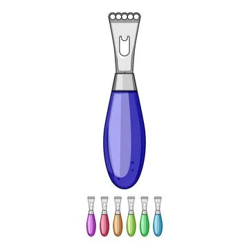 Kitchen citrus zester cartoon vector graphic Stock Illustration
