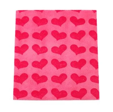 Kitchen cloth microfiber isolated on a white background Stock Photos