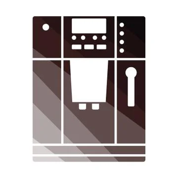 Kitchen coffee machine icon Stock Illustration
