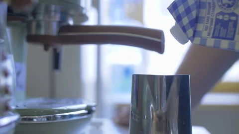 Kitchen coffee makers Stock Footage 111587629