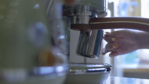 Kitchen coffee makers Stock Footage 111587665