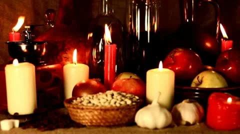 Kitchen composition Stock Footage 10793142