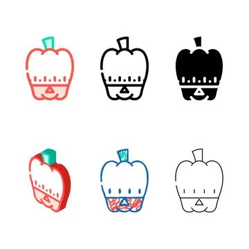 Kitchen concepts timer color icon vector Stock Illustration