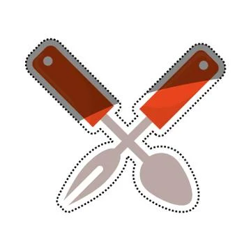 Kitchen cook utensil Stockillustratie