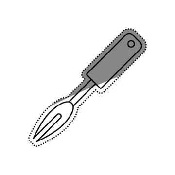 Kitchen cook utensil Stockillustratie