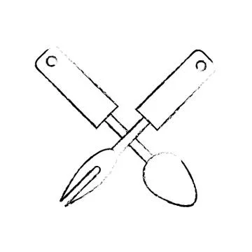 Kitchen cook utensil Stock Illustration