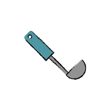 Kitchen cook utensil Stockillustratie