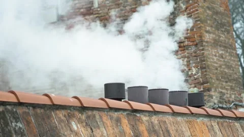 Kitchen cooking smoke Stock-Footage 274035112