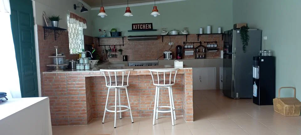 Kitchen in the Cottage 写真素材