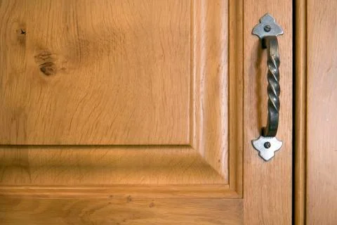 Kitchen cupboard door Stock Photos