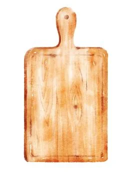 Kitchen cutting board Stock Illustration