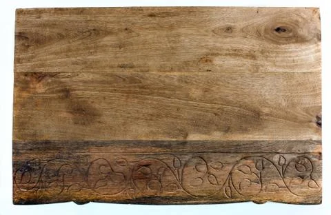 Kitchen cutting board isolated Stock Photos