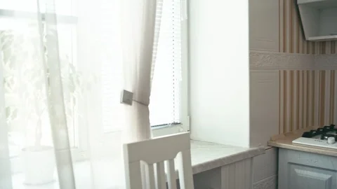 Kitchen at day Stock Footage 90736367