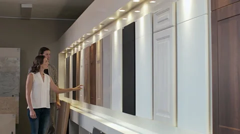 Kitchen decorating Stock Footage 60788535