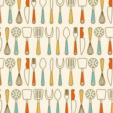 Kitchen design over beige background, vector illustration Stockillustratie