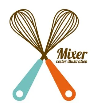Kitchen design over white background, vector illustration Stock Illustration