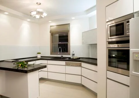 Kitchen design Stock Photos