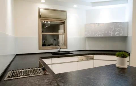 Kitchen design Stock Photos