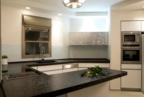 Kitchen design Stock Photos