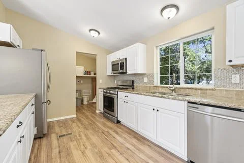 Kitchen design Stock Photos