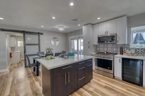 Kitchen design Stock Photos