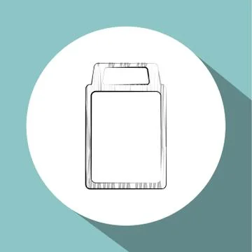 Kitchen design. Supplies icon. White background, vector illustration Stock Illustration