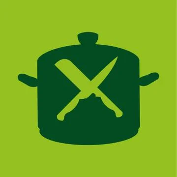 Kitchen design. Supplies icon. White background, vector illustration 스톡 일러스트