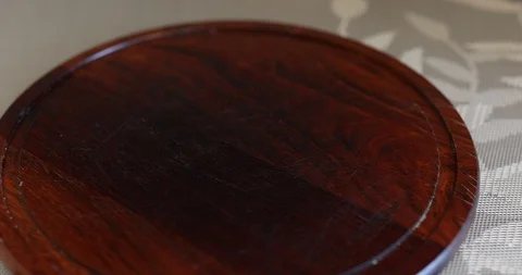 Kitchen desk background of kitchen table Stock Footage 87163500