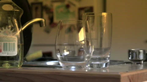 Kitchen Dolly Shot Stock Footage 775337