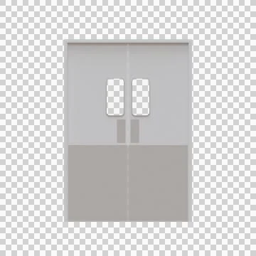 Kitchen Door 3D Render Illustration Element 03 Illustrazione stock