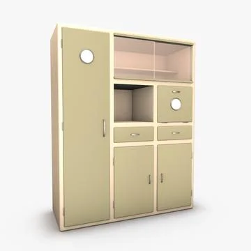 3d Model Kitchen Dresser Buy Now 91478485 Pond5