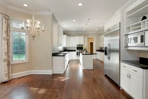 Kitchen with eating area Foto stock