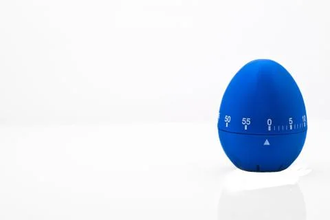 Kitchen egg timer blue Stock Photos