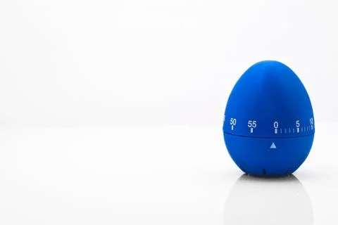 Kitchen egg timer blue Stock Photos