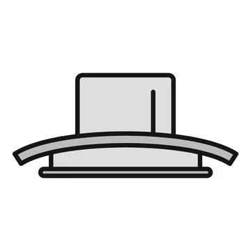 Kitchen extractor hood appliance vector flat icon Stock Illustration
