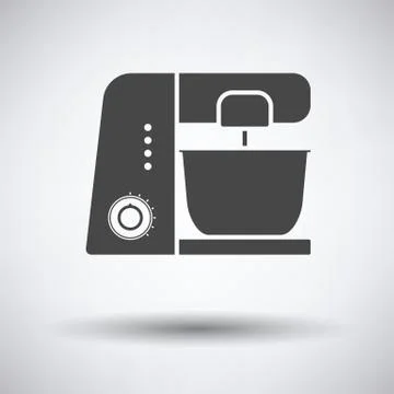 Kitchen food processor icon Stock Illustration