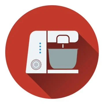Kitchen food processor icon 스톡 일러스트