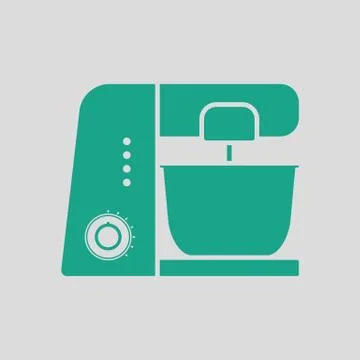 Kitchen food processor icon 스톡 일러스트