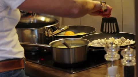 In the kitchen Video stock 8927824