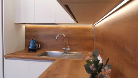 Kitchen Stock Footage 153332376