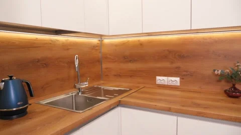 Kitchen Stock Footage 153332396
