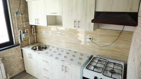 Kitchen Stock Footage 255199032