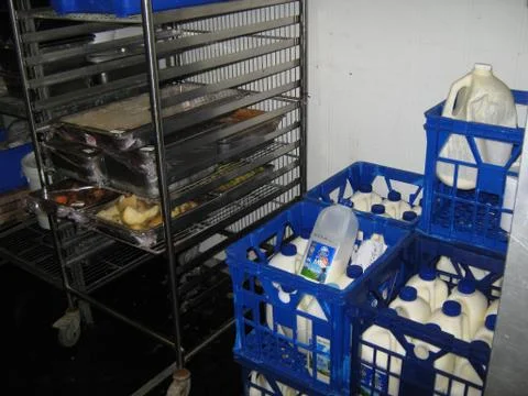 Kitchen Fridge Foto stock