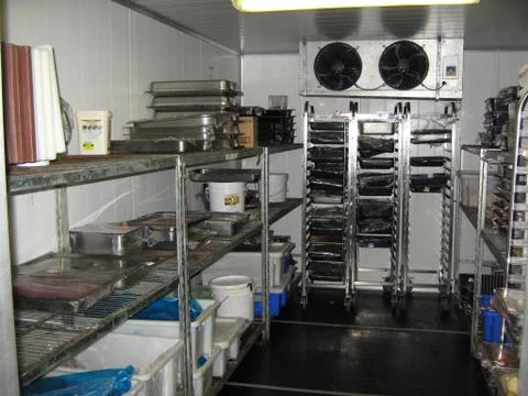 Kitchen Fridge Foto stock